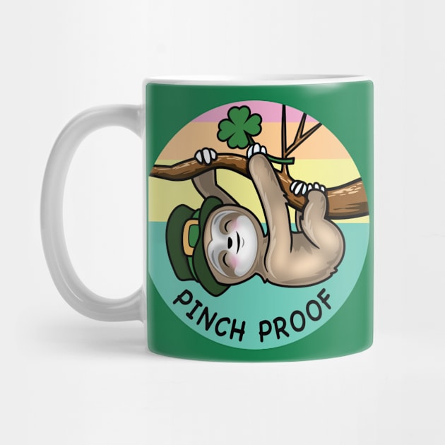 Pinch Proof Sloth St Paddy by PnJ